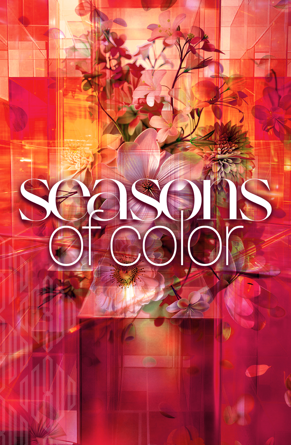 colorful spring flowers