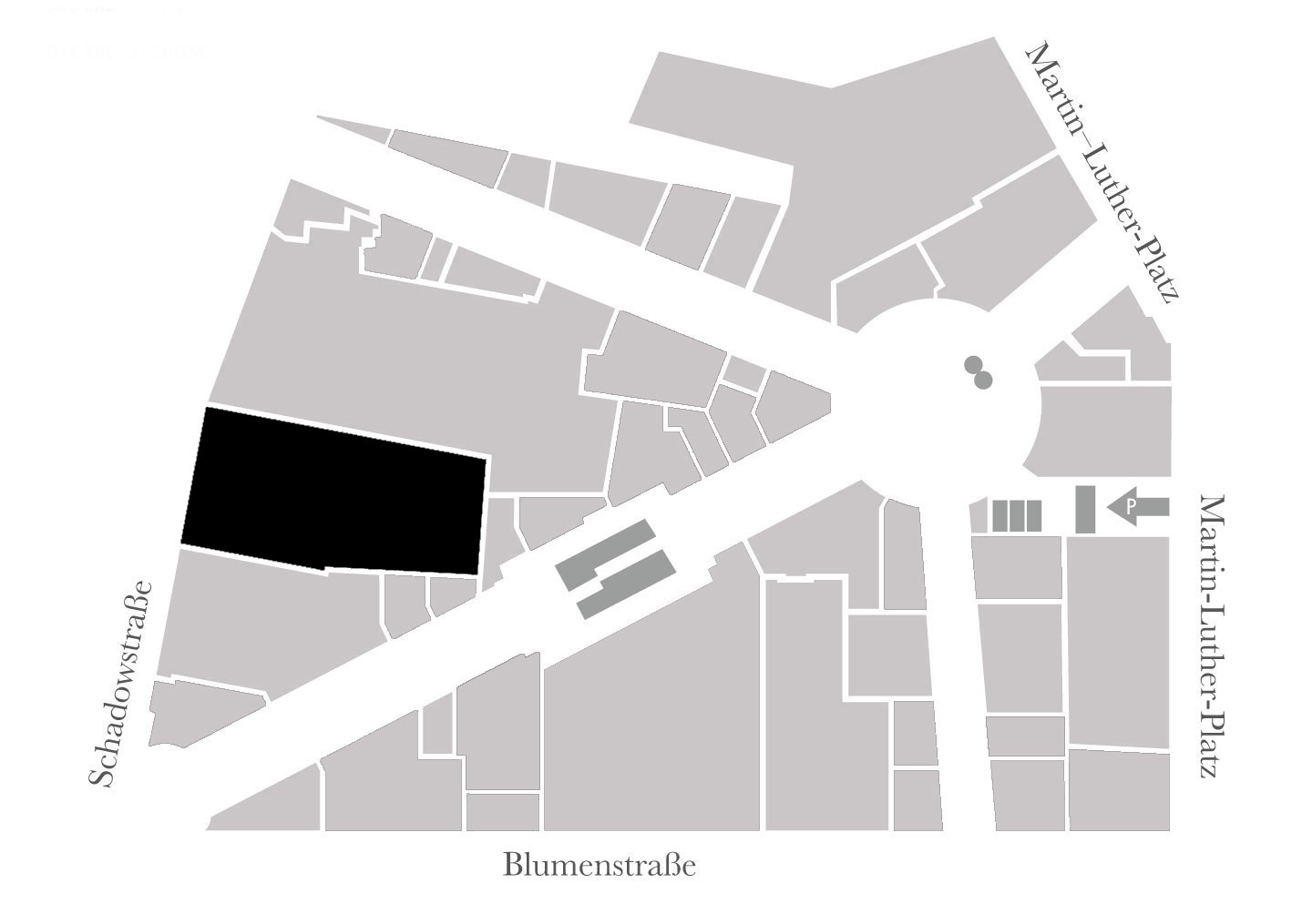 Boss - located on the ground floor - Schadow Arkaden site plan