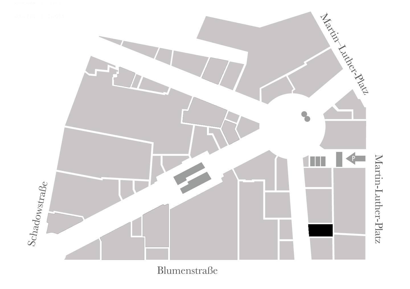 Cove - die Maßschneider are located on the ground floor - Schadow Arkaden site plan