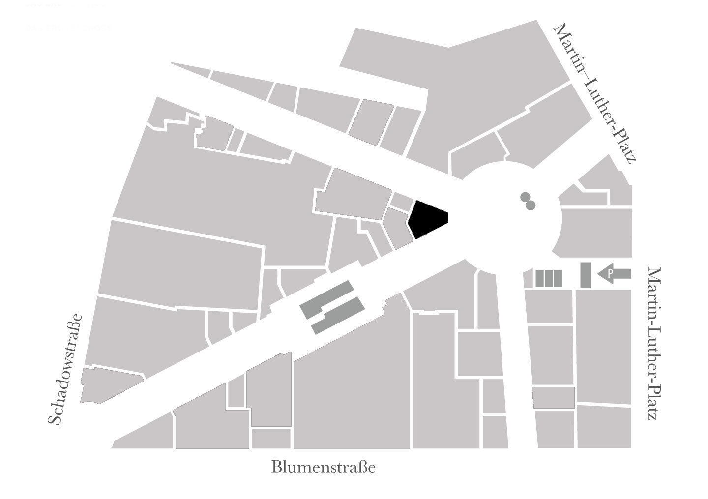 Gant is located on the ground floor - Schadow Arkaden site plan