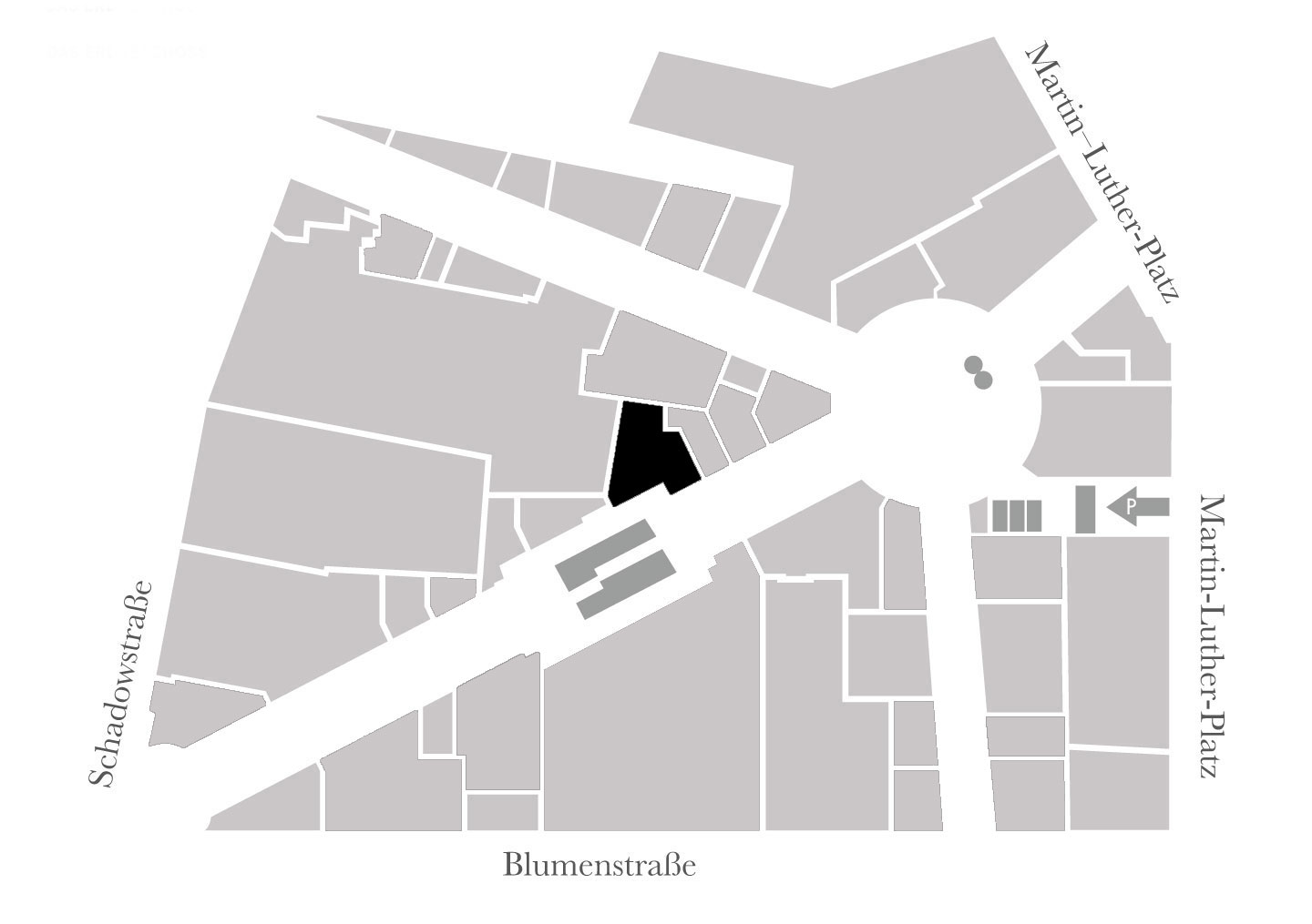 Läderach Switzerland is located on the ground floor - Schadow Arkaden site plan