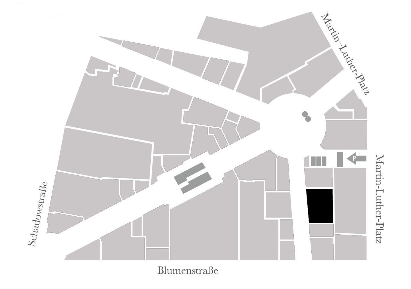 Photo Leistenschneider is located on the ground floor - Site plan of the Schadow Arkaden