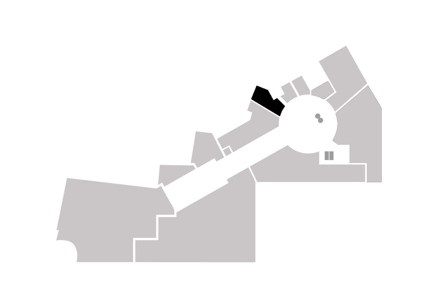 Lili Beauty Düsseldorf is located on the 1st floor - Schadow Arkaden site plan