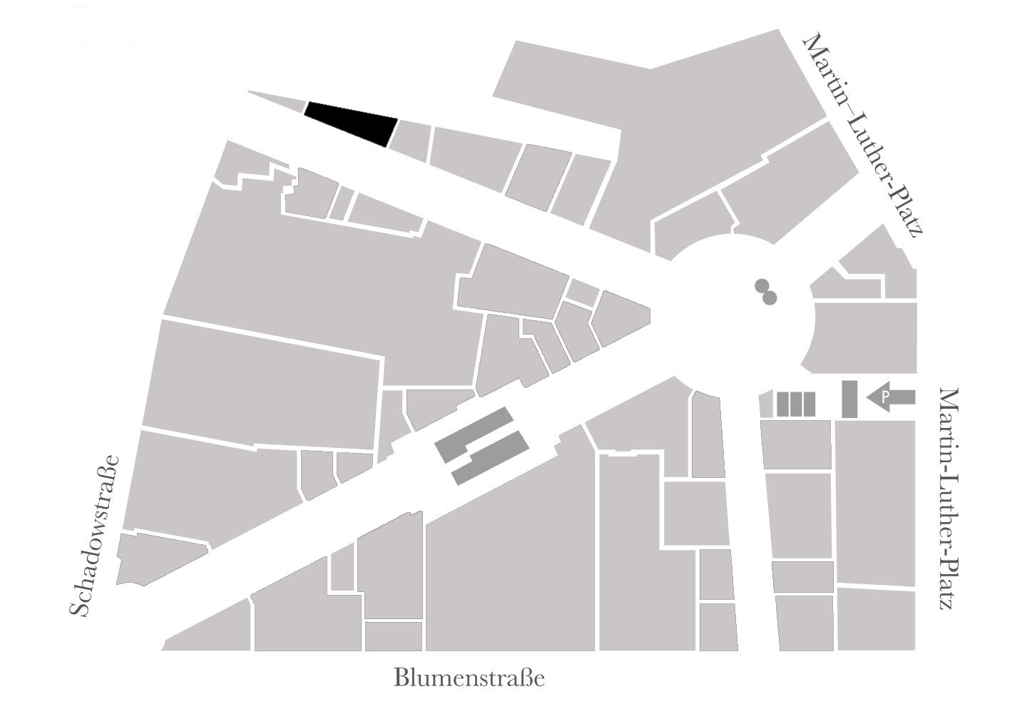 L'Occitane en Provence is located on the ground floor - Schadow Arkaden site plan