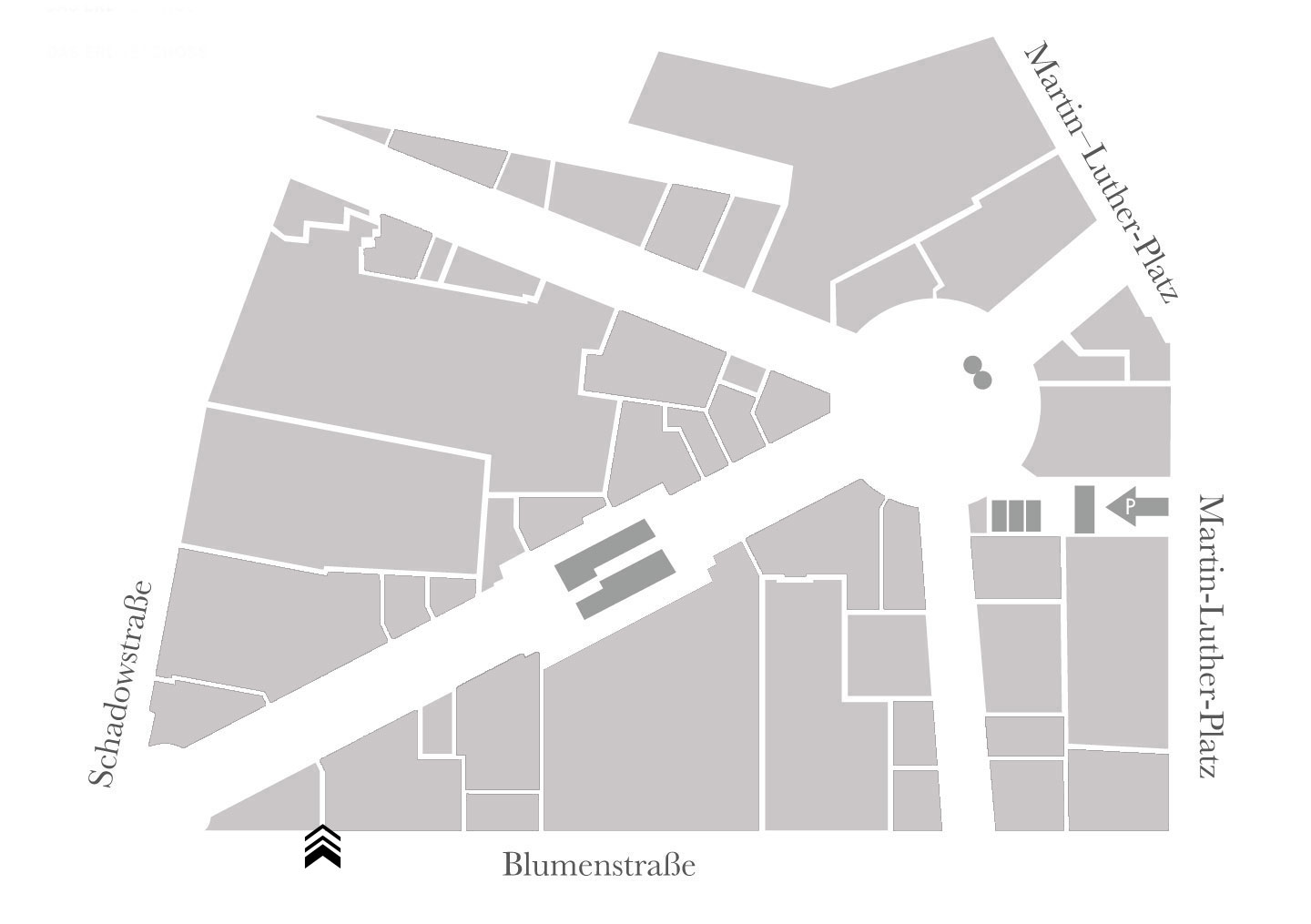 Physé Fitness is located at Blumenstraße 14 - 3rd floor - Map of Schadow Arkaden
