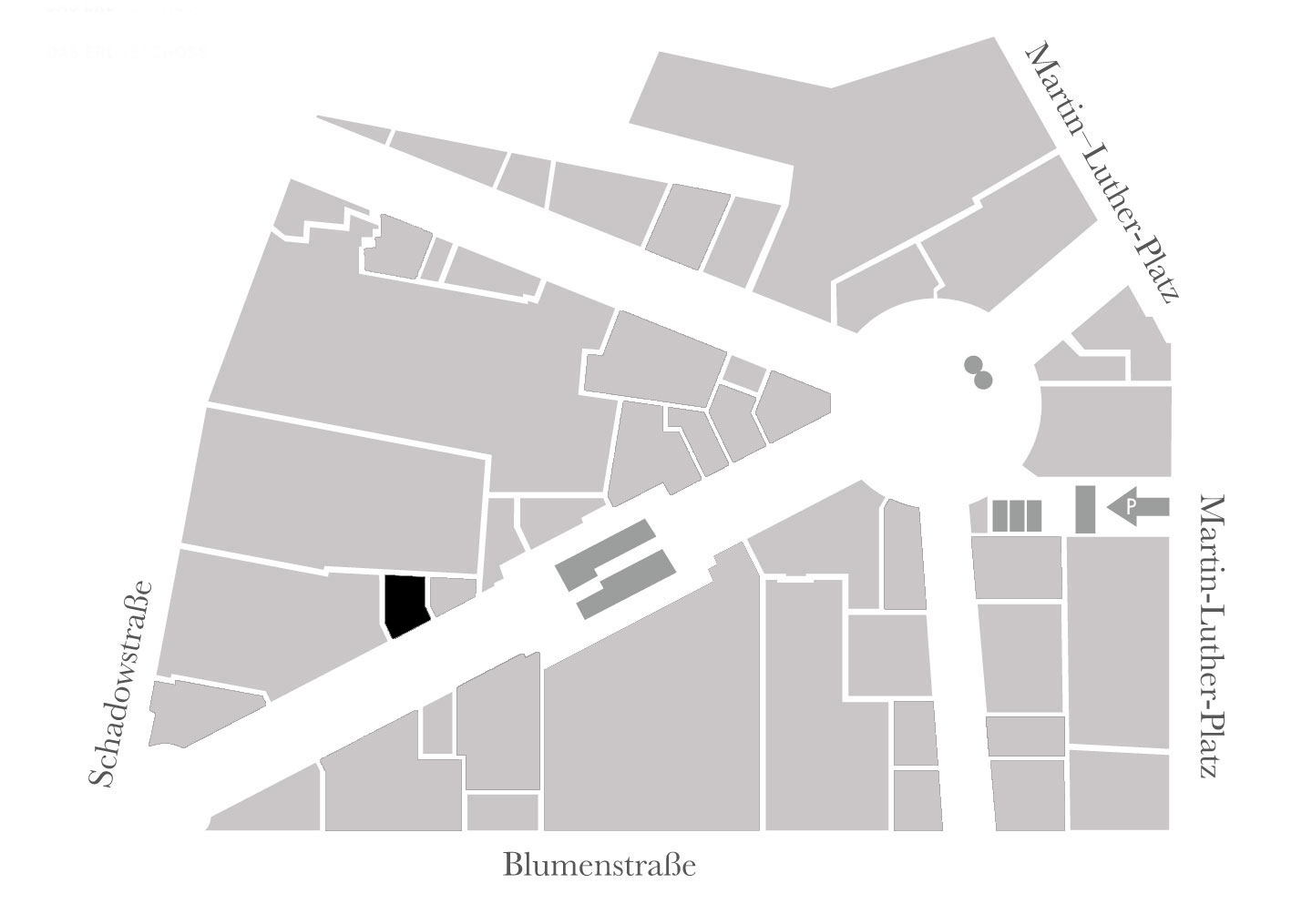 Pierre Marcolini Brussel is located on the ground floor - Schadow Arkaden site plan