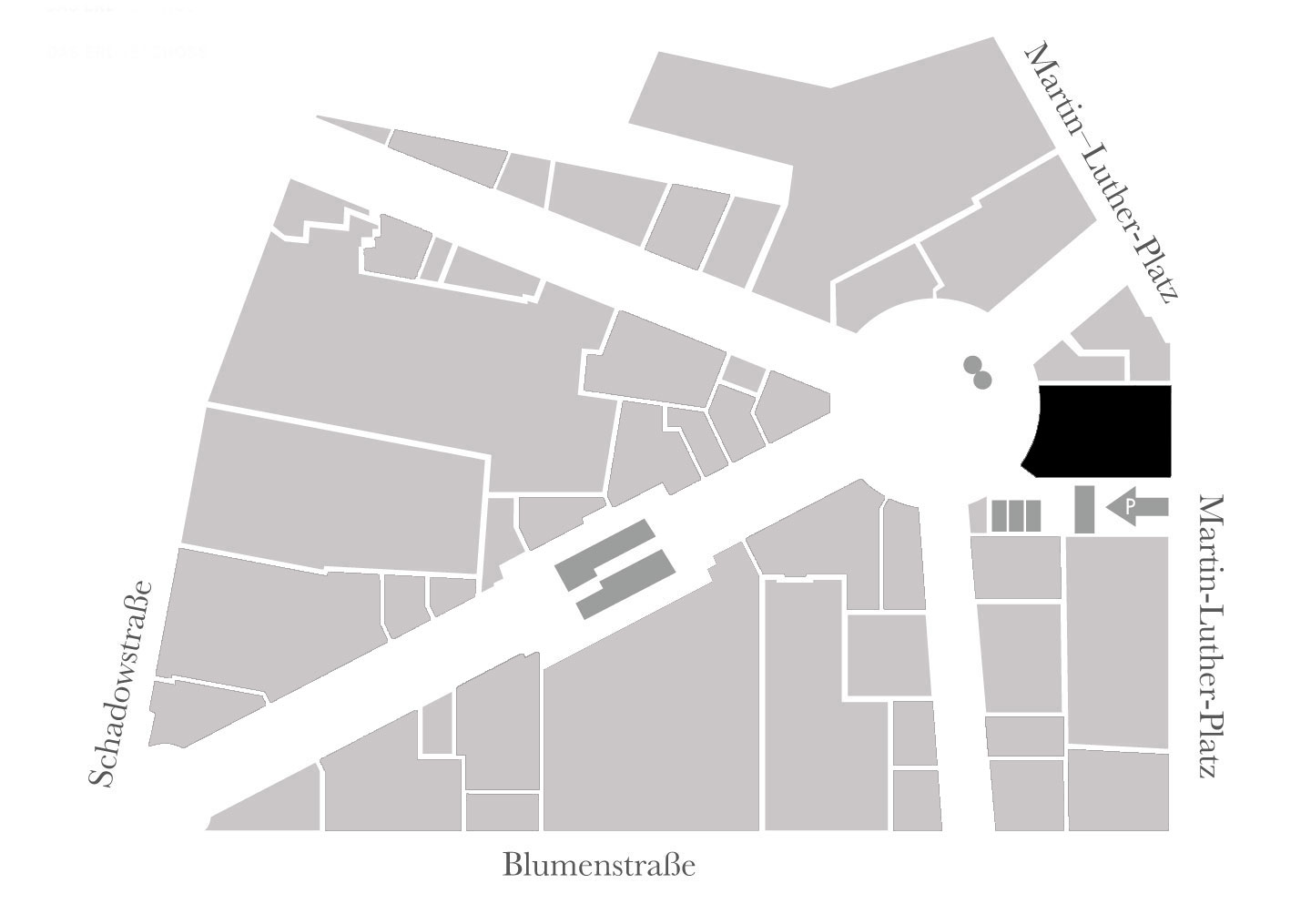 Rituals is located on the ground floor - Schadow Arkaden site plan