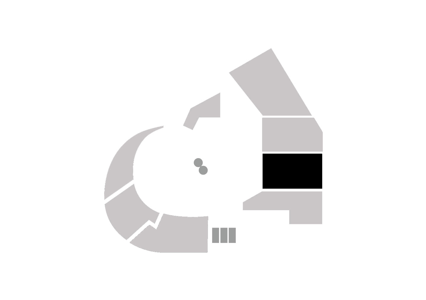 Tabouleh is located in the basement - Schadow Arkaden site plan