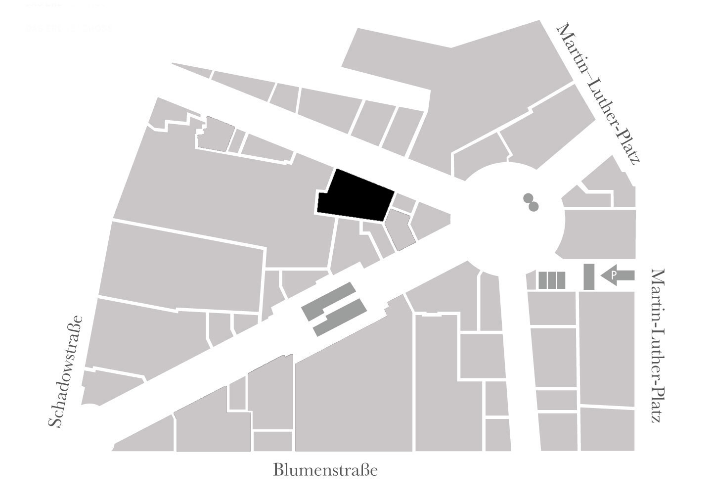 Triumph is located on the ground floor - Schadow Arkaden site plan