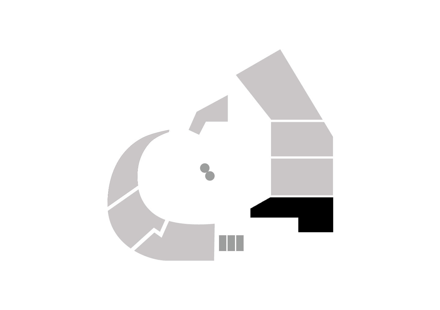La Passione is located in the basement - Schadow Arkaden site plan